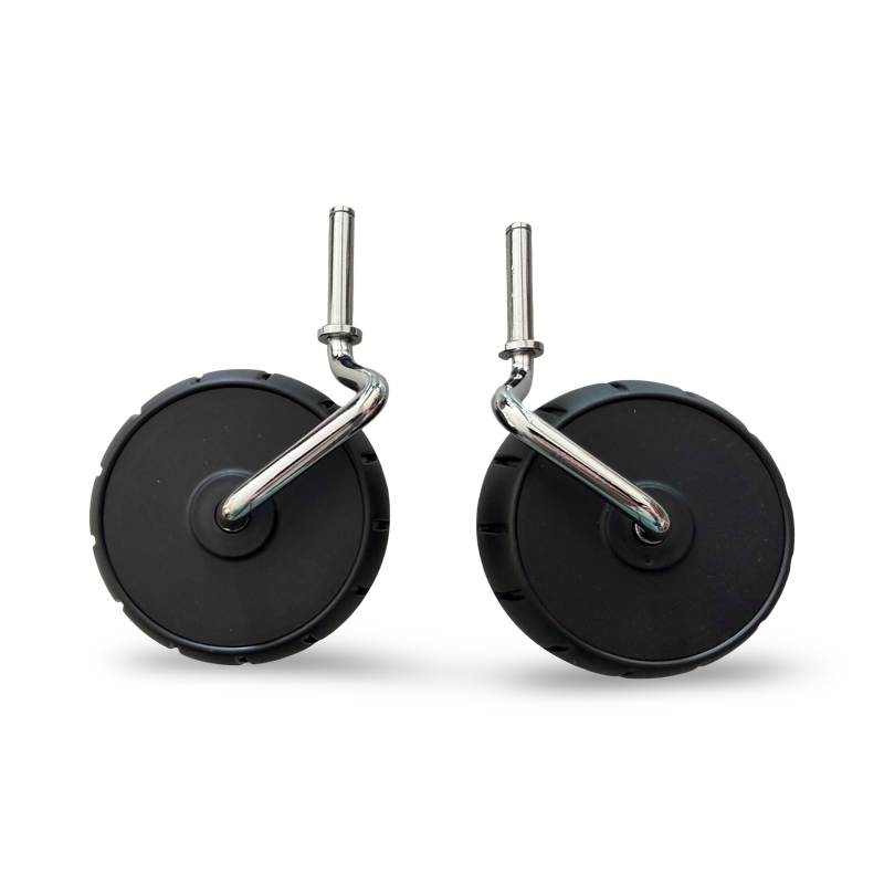 Coppia ruote anteriori monobraccio DX/SX per Ambrogio L15 e Twenty