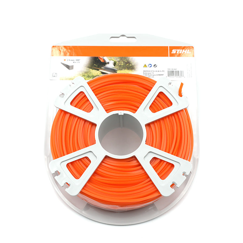 Stihl: Filo quadrato 2,4 mm 83 mt Arancione - F.lli Manzoni