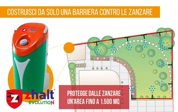 Zhalt Evolution sistema antizanzare automatico