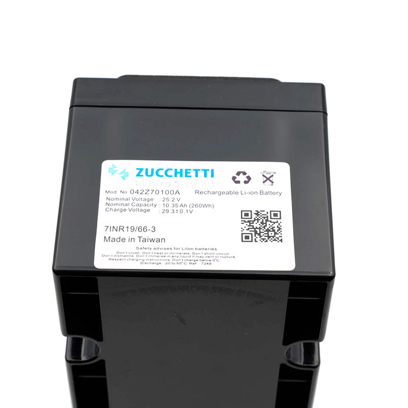 Zucchetti: Batteria 10.35 Ah per Ambrogio 4.0 Basic - 4.0 Elite - 4.36 Elite - F.lli Manzoni