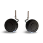 Coppia ruote anteriori monobraccio DX/SX per Ambrogio L15 e Twenty