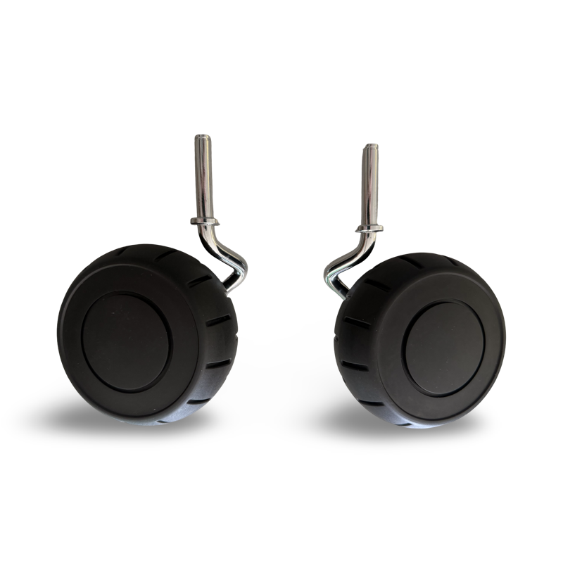 Coppia ruote anteriori monobraccio DX/SX per Ambrogio L15 e Twenty