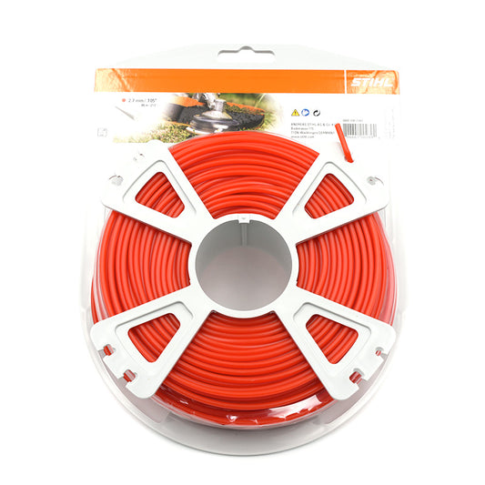 Stihl: Filo tondo 2,7 mm 65 mt Rosso