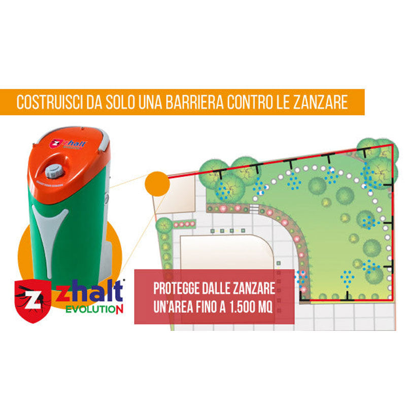 Freezanz: Zhalt Evolution Connect sistema antizanzare da giardino automatico - F.lli Manzoni